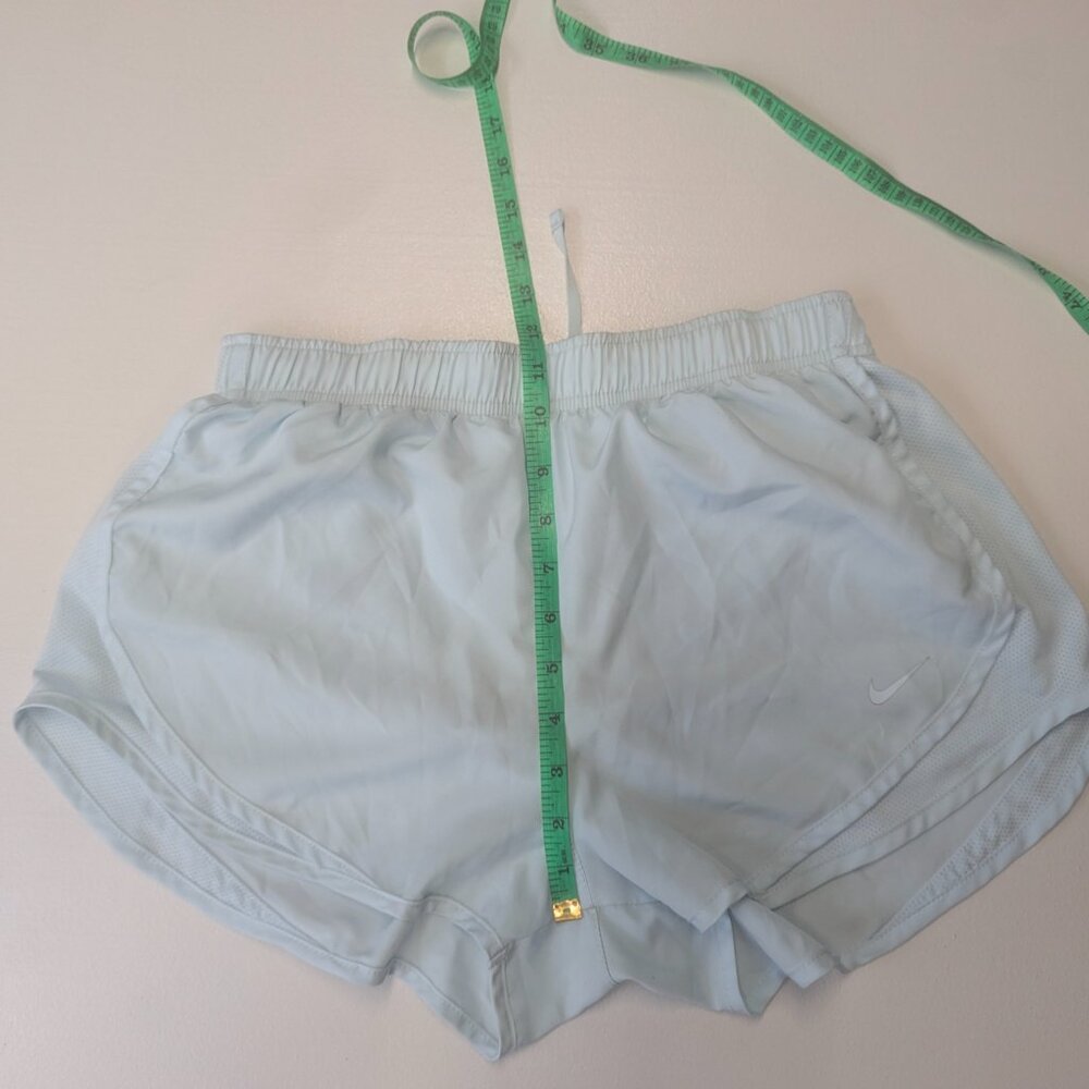 Nike Dri Fit Running Shorts Size Medium Baby Blue - Picture 10 of 11